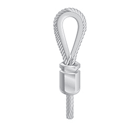 Safe Line Clamp on white background